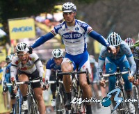 Toom Boonen gana la segunda etapa del Tour de California y Farrar toma el mando