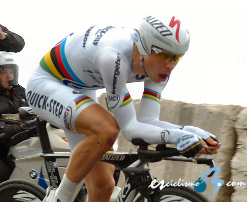 Vuelta a B�lgica: Tony Martin gana la contrarreloj y es l�der