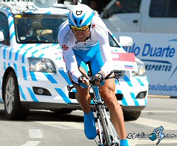 Vuelta a Portugal: Excelente actuaci�n del Xacobeo Galicia en la �ltima contrarreloj