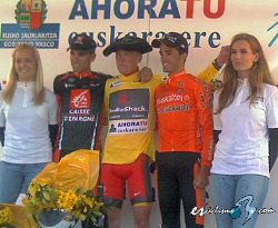 Vuelta al Pa�s Vasco: Be�at Intxausti: �La verdad es que estoy en una nube�