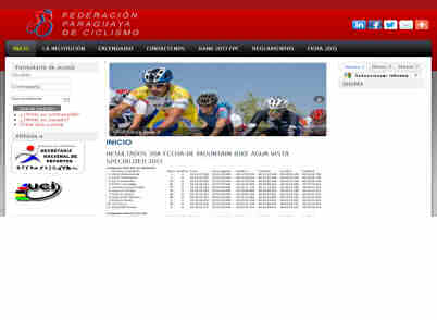 Visitar Federaci�n Paraguaya de Ciclismo