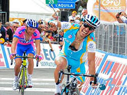 Giro de Italia: Clasificaciones tras la disputa de la séptima etapa