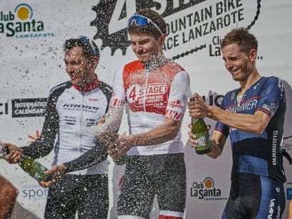 Wawak y Teocchi ganan la primera etapa de la 4 Stage MTB Race Lanzarote