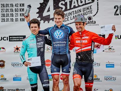 Bartlomiej Wawak y Blaza Pinteric se llevan la Club La Santa 4 Stage MTB Lanzarote 2019