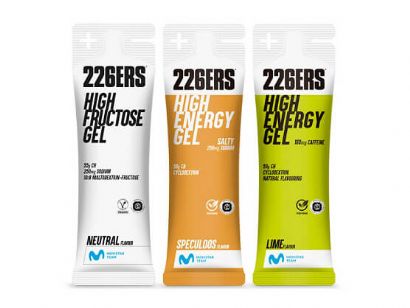 226ERS ampla sus geles energticos con nuevos sabores Lime, Speculoos y Neutral