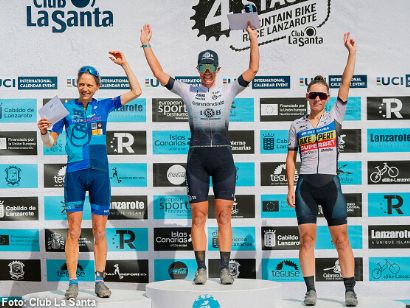 4 Stage MTB Race Lanzarote: Ismael Ventura y Tessa Kortekaas amplían su ventaja en la contrarreloj