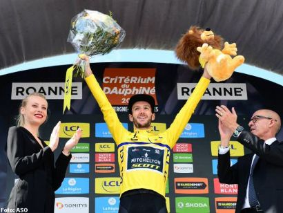 Critérium del Dauphiné: Adam Yates: "Será difícil, pero espero mantener el liderato hasta el final"