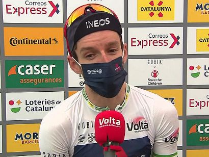 Volta a Catalunya: Adam Yates: "Ha sido un día maravilloso"