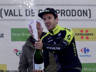 Volta a Catalunya: Adam Yates: "Estoy en buena forma y lo volveré a intentar mañana"