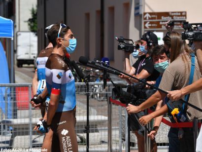 Tour de Limousin: Tres corredores del AG2R no toman la salida por un positivo en Covid-19
