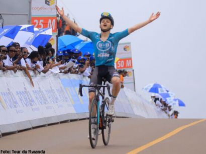 Tour de Ruanda: Alan Boileau gana la séptima etapa, Natnael Tesfatsion sigue líder
