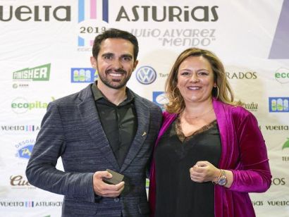 Vuelta a Asturias: Alberto Contador: "Muchos de mis éxitos se los debo a Asturias"