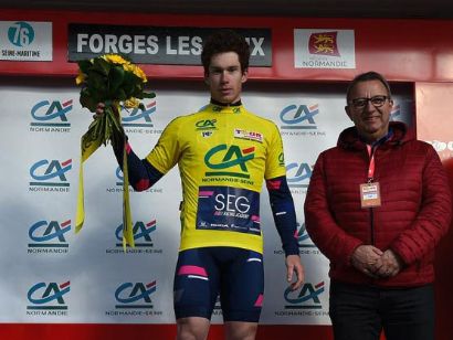 Tour de Normandía: Alberto Dainese se impone en la segunda etapa y es el nuevo líder