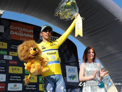 Critérium del Dauphiné: Contador: "Veremos qué pasa con la llegada de la montaña"