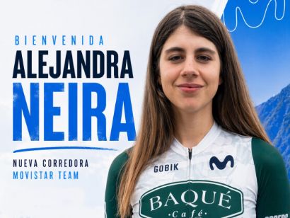 El equipo Movistar ficha a la joven ciclista Alejandra Neira hasta 2029