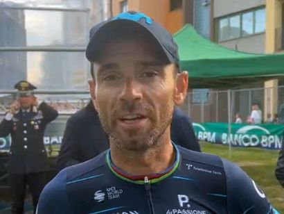 Coppa Agostoni: Alejandro Valverde: "Ataqué de lejos y al final me pasó uno, estoy contento"