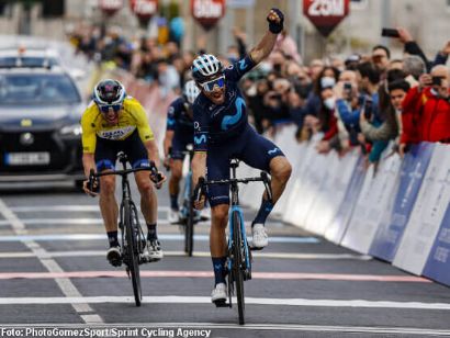 O Gran Camiño: Alejandro Valverde se lleva la etapa reina, Michael Woods sigue de amarillo