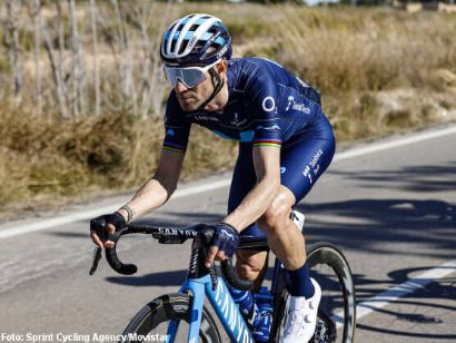 Alejandro Valverde, al frente de un potente equipo en O Gran Camiño