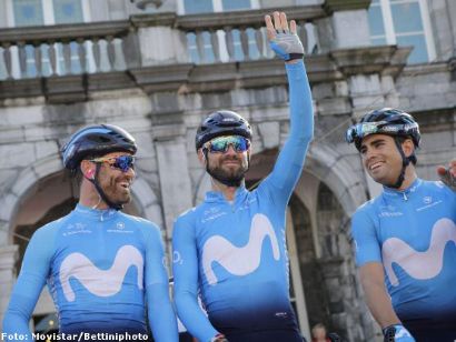 Alejandro Valverde, con Mikel Landa y un potente Movistar para la Flecha Valona