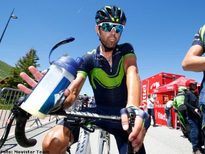Critrium del Dauphin: Alejandro Valverde: "Satisfecho por estar peleando con los mejores"