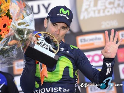 Flecha Valona: Alejandro Valverde: "Ganar cuatro veces la Flecha es un sueo"