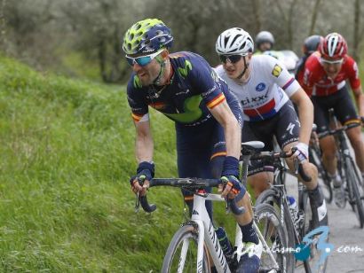Alejandro Valverde lidera el Movistar Team en la Tirreno-Adriático