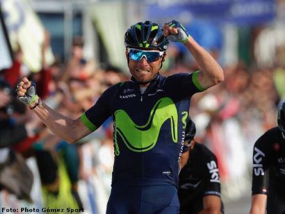 Vuelta a Andalucía: Alejandro Valverde: "Sabía que al sprint era el más rápido"