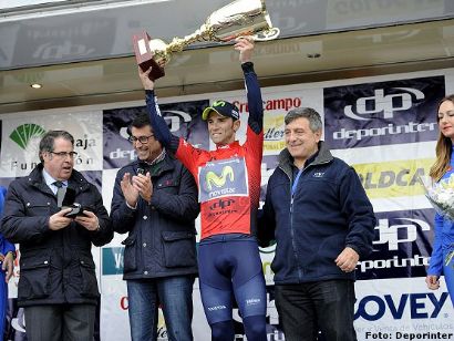 Vuelta a Andalucía: Alejandro Valverde: "Estoy súper contento"
