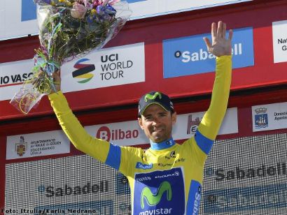 Vuelta al País Vasco: Alejandro Valverde: "Ha sido una crono espectacular"