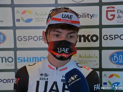 Vuelta a Andalucía: Alessandro Covi: "Será difícil mantener el maillot de líder"
