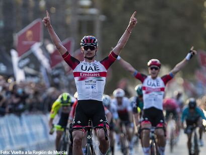 El UAE Emirates buscará repetir victoria en la Vuelta a la Región de Murcia