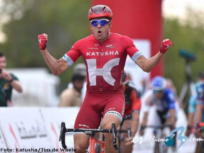 Tour de Omn: Alexander Kristoff gana la tercera etapa, Boasson Hagen sigue lder