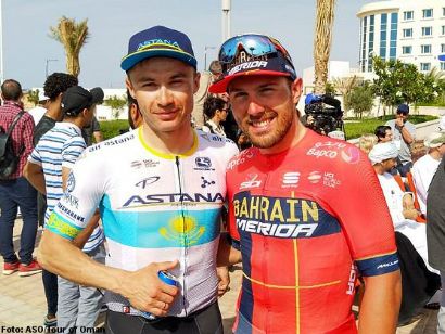 Tour de Omán: Sonny Colbrelli gana la cuarta etapa, Alexey Lutsenko sigue líder