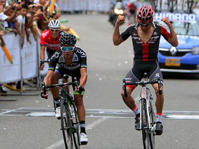 Vuelta a Colombia: Camacho gana la etapa reina mientras sigue el duelo Ortega-Sevilla