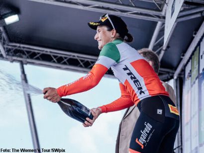 Elisa Longo Borghini, vencedora de The Women´s Tour, Lorena Wiebes gana la última etapa