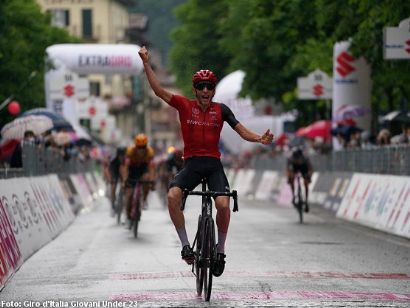 Giro de Italia Sub-23: Alois Charrin gana la sexta etapa, Juan Ayuso sigue líder