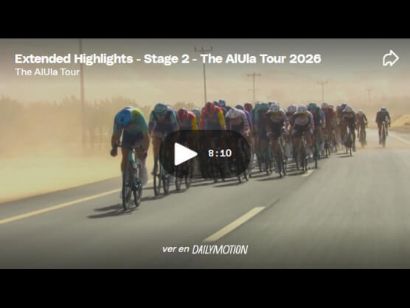 V�deo resumen de la 2� etapa del AlUla Tour 2026