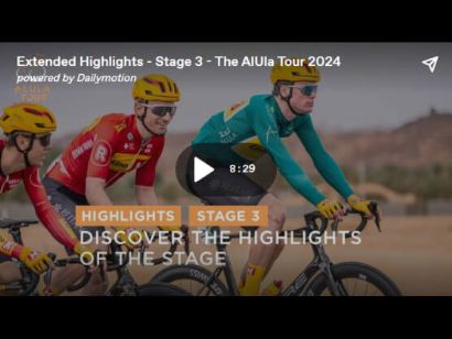 AlUla Tour 2024: Vídeo resumen de la 3ª etapa