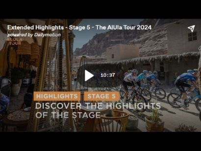 AlUla Tour 2024: Vídeo resumen de la 5ª etapa (última)