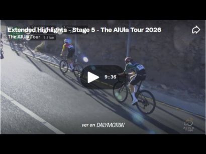 V�deo resumen de la 5� etapa del AlUla Tour 2026 (�ltima)