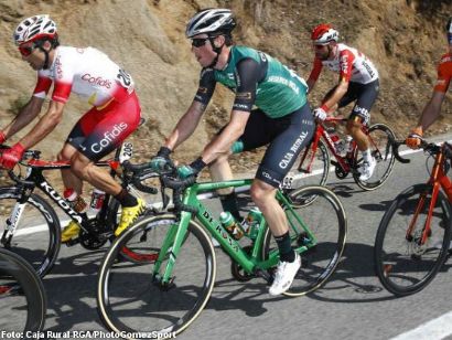 Volta a Catalunya: Álvaro Cuadros: "De Gendt puso un ritmo muy fuerte y nos reventó a todos"