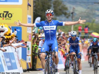 Tour Colombia: Álvaro Hodeg gana la segunda etapa y es el nuevo líder