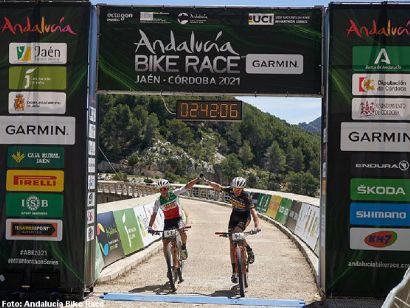Samuele Porro y Daniel Geismayr, nuevos líderes de la Andalucía Bike Race
