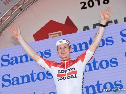 El alemán André Greipel, primer líder del Tour Down Under