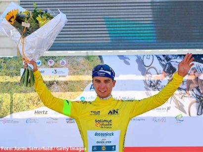Andrea Bagioli, primer líder del Tour de L´Ain