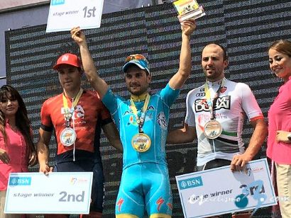 Andrea Guardini lidera el Tour de Langkawi tras imponerse en la primera etapa