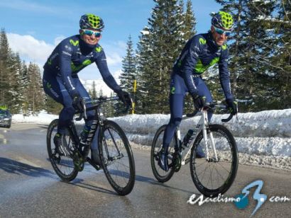 Valverde en París-Niza y Amador en Strade Bianche, bazas del Movistar Team