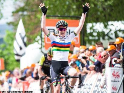 Anna van der Breggen gana la Flecha Valona por quinta vez consecutiva
