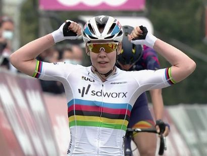 Anna van der Breggen gana su sptima Flecha Valona consecutiva