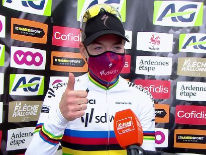 Flecha Valona: Van der Breggen: "Ganar siete veces en el Muro de Huy es algo increble"